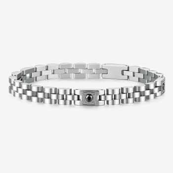 Bransoletka męska Brosway BTD066 stal nierdzewna z czarnymi cyrkoniami 6 mm 18,5–20 cm (1).jpg