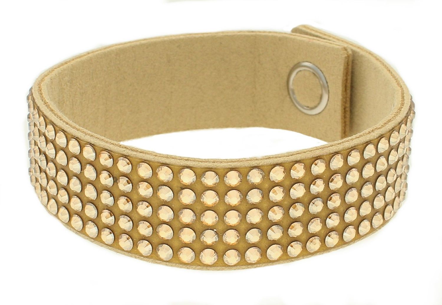 Bransoletka damska Swarovski beżowa Gallant Tall z kryształkami BTEX5BEGS (2).jpg