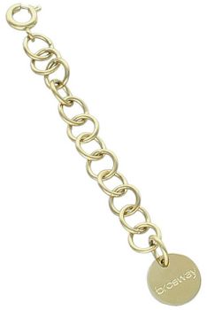 Złota przedłużka Brosway 5 cm – stal chirurgiczna 316L, PVD, do bransoletek i naszyjników.jpg
