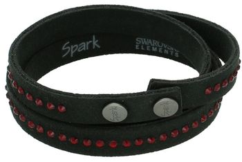 Bransoletka Swarovski BTR1CZSI z czarnej Alcantary® i czerwonymi kryształami Swarovski® Siam – elegancka biżuteria damska idealna na prezent.11.jpg