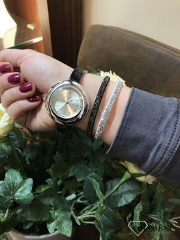 Bransoletka damska Swarovski Stripe Rock BTRK1CZMSR tania biżuteria.jpg