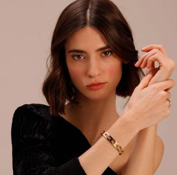 Bransoletka damska BROSWAY ITALY With You BWY20 Pozłacana z cyrkoniami 2.jpg