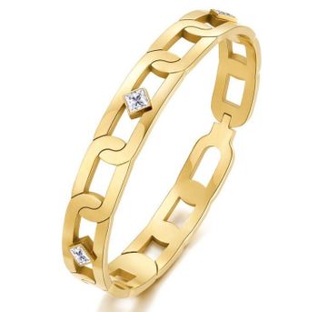 Bransoletka damska BROSWAY ITALY With You BWY20 Pozłacana z cyrkoniami.jpg