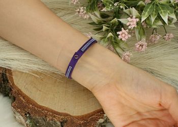 Bransoletka damska Swarovski Tennis Doble Tanzanite BZ2C5PVTA tył.jpg