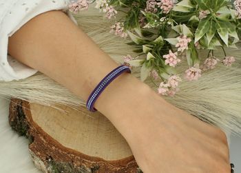 Bransoletka damska Swarovski Tennis Doble Tanzanite BZ2C5PVTA.jpg