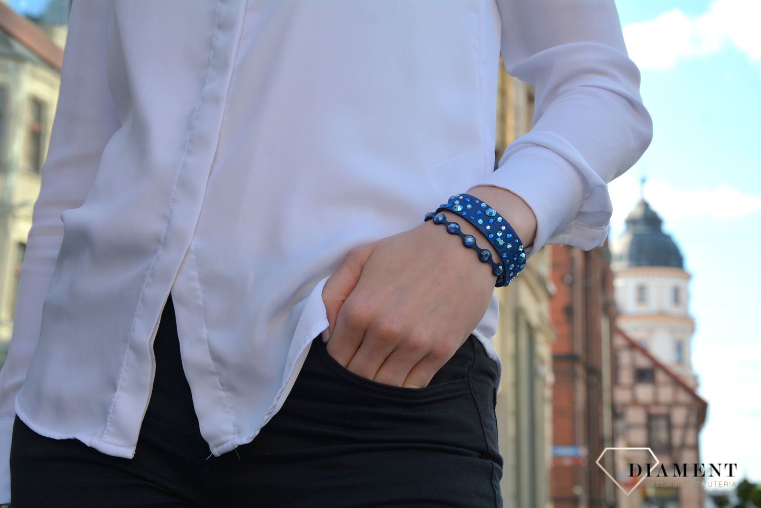 Bransoletka Dotty Tennis BZDOT1NSAS.jpg