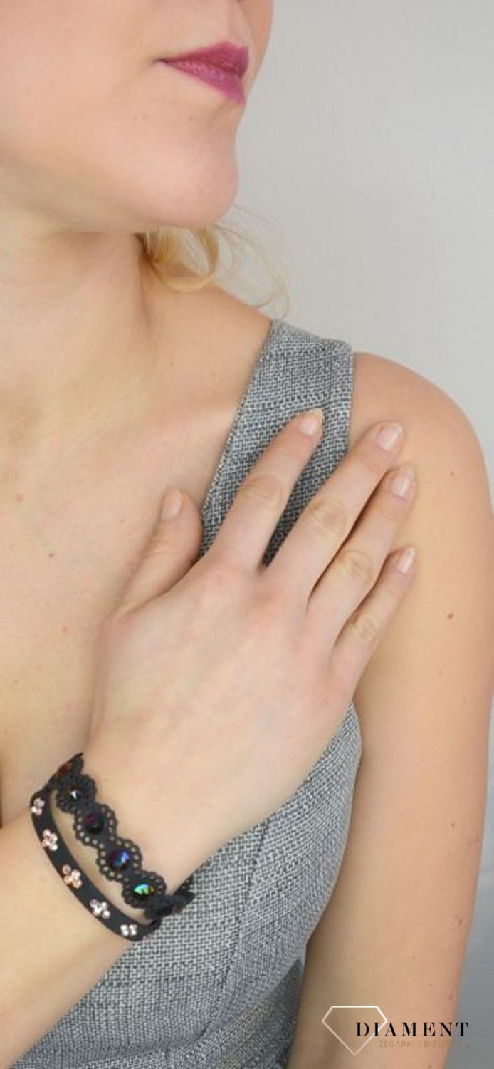 Bransoletka Karo Tennis Black Aurore BZKA1CZAB.jpg