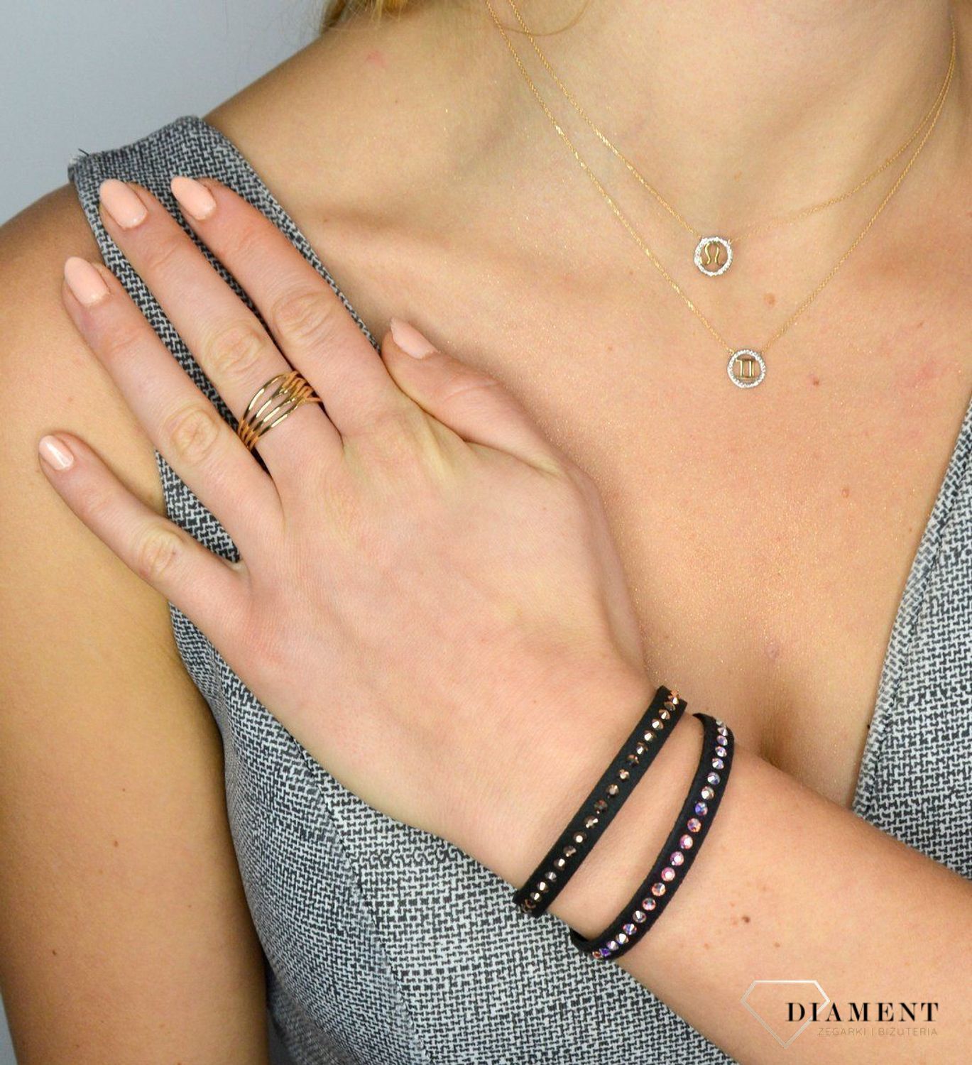 Bransoletka Tennis Solo BZTR1CZRG.jpg