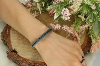 Bransoletka Spark Swarovski Tennis Solo Jet Hematite BZTR1HJ spark.jpg
