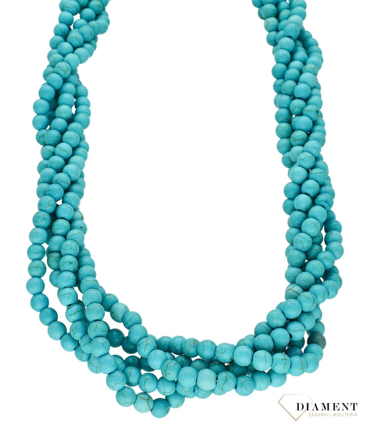 Naszyjnik damski kamienie naturalne Jadeit  CCNICL0100. Modny naszyjnik z kamieniami naturalnymi jadeit. Naszyjniki z kamieniami naturalnymi od lat zachwycają elegancją i ponadczasowym pięknem. Drobne koraliki kamieni natura.jpg