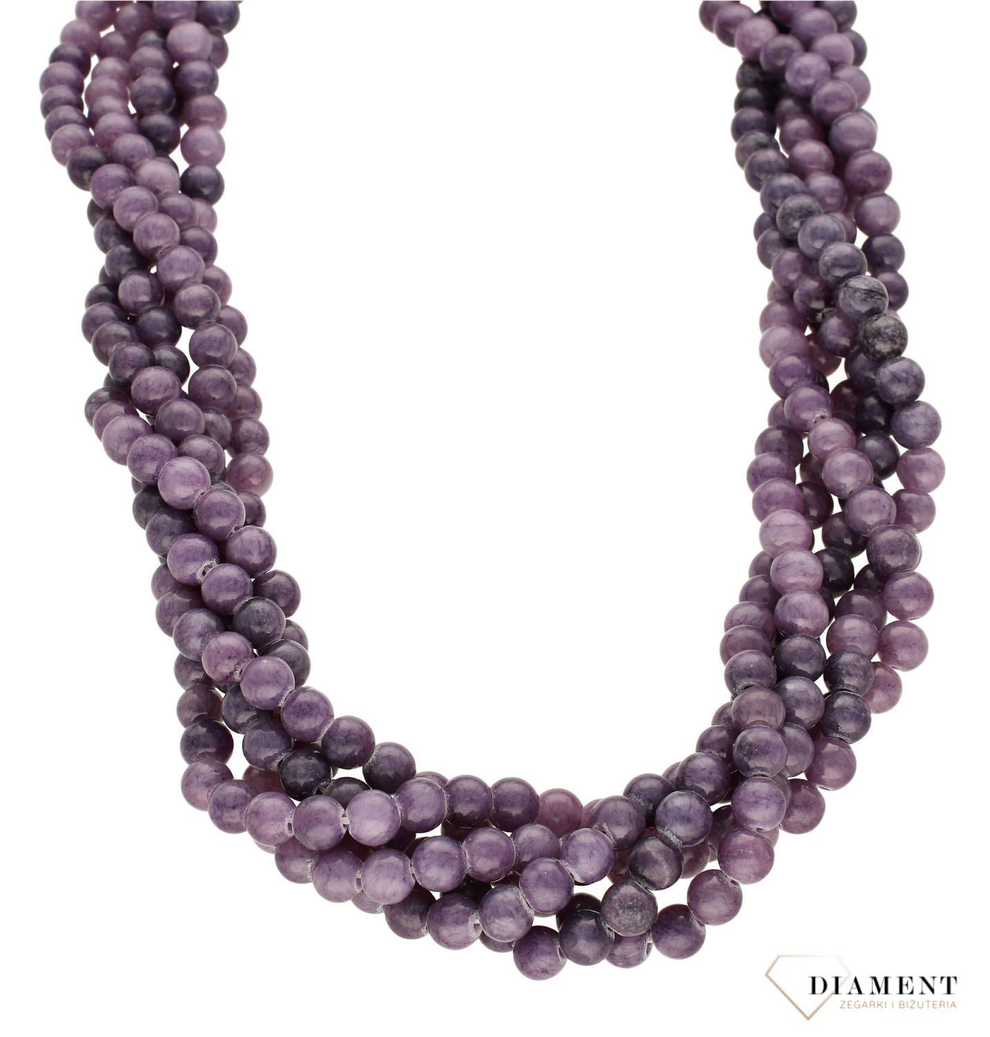 Naszyjnik damski kamienie naturalne Jadeit CCNIZ0100. Modny naszyjnik z kamieniami naturalnymi jadeit. Naszyjniki z kamieniami naturalnymi od lat zachwycają elegancją i ponadczasowym pięknem. Drobne koraliki kamieni naturalnyc (1).jpg