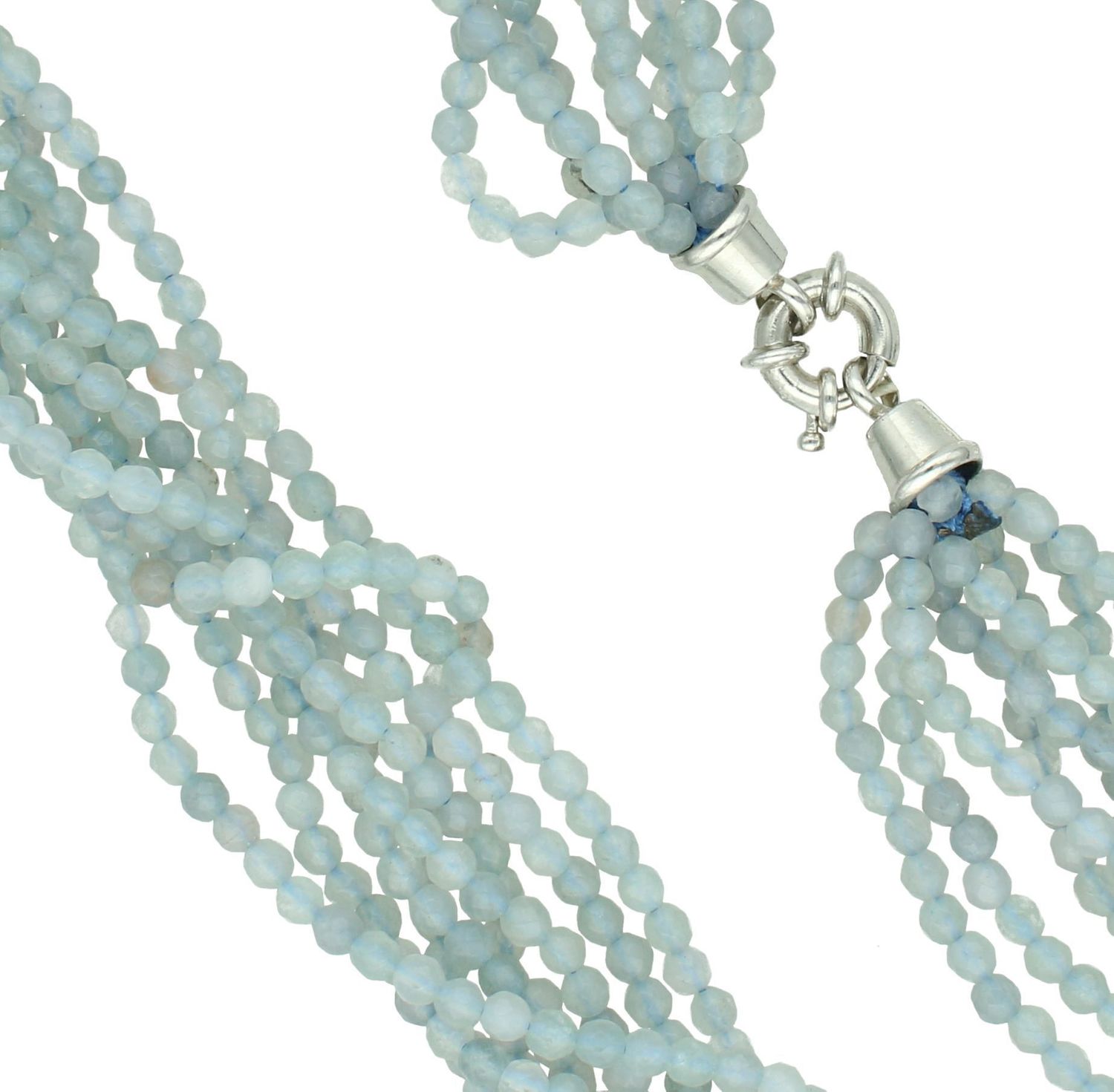 Naszyjnik damski kolia kamienie naturalne niebieski Jadeit CCNIZ0160. Naszyjnik stalowy z kamieniami naturalnymi. Naszyjnik z kamieniami na prezent. Piękna kolia damska z kamieni naturalnych. Kolia damska w odcieniach niebieskiego. N.jpg