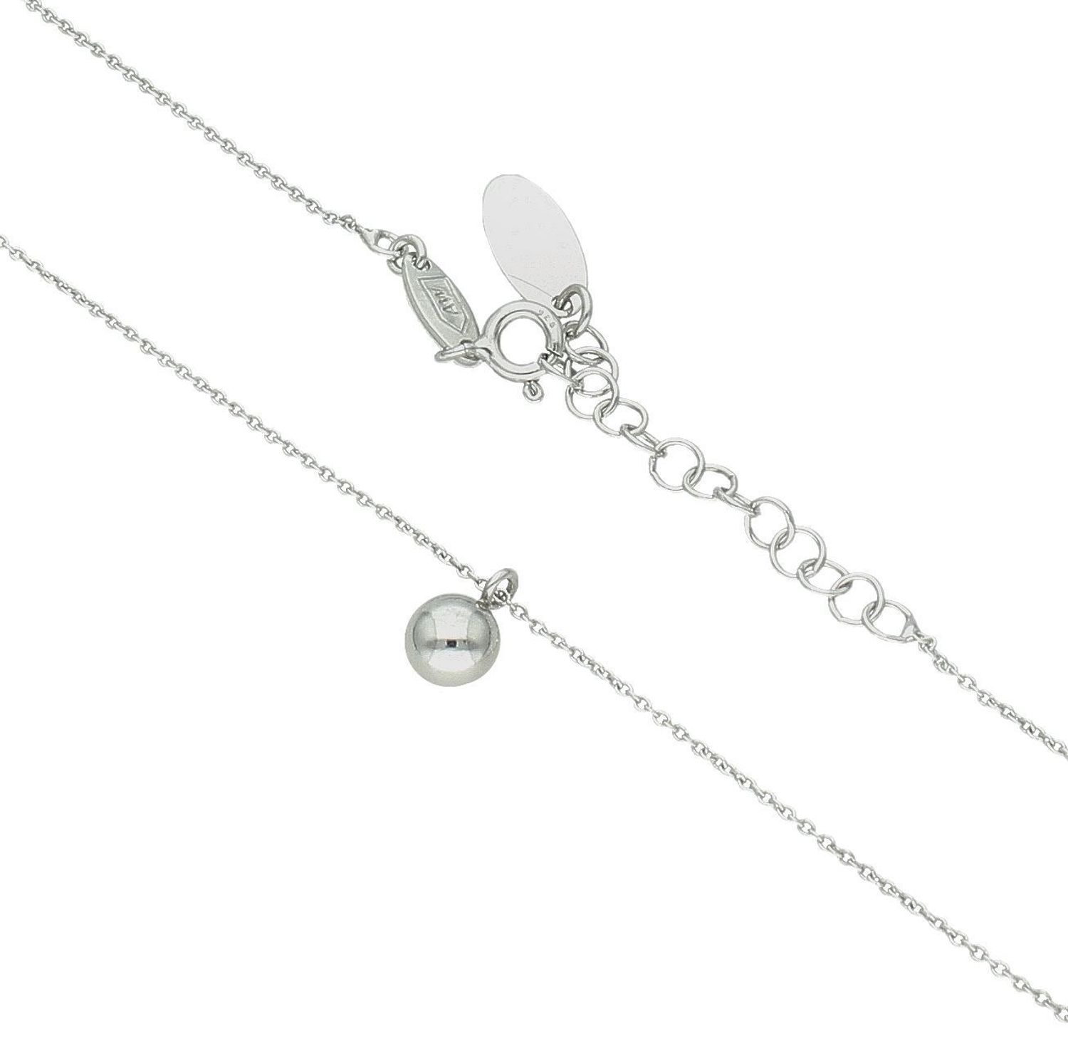 Srebrny naszyjnik celebrytka damskie 925 półkulka CRM21009. Srebrny naszyjnik damski. Naszyjnik srebrny celebrytka. Srebrna celebrytka damska z zawieszkami. Srebrny naszyjnik celebrytka damska na prezent (1).jpg