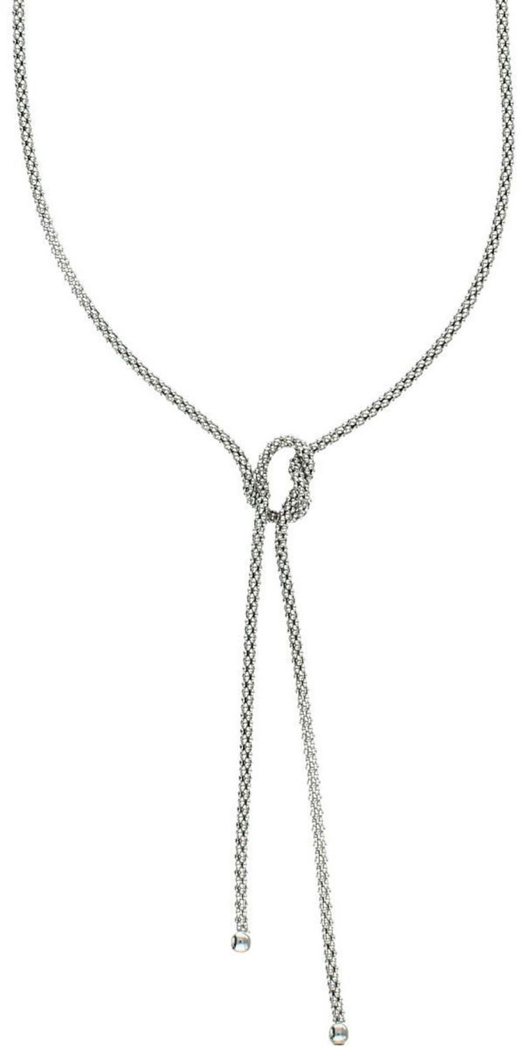 Stylowy srebrny naszyjnik krawatka z regulowaną długością 47 + 6 cm. Próba 925, waga 4,50 g. Elegancka biżuteria dla kobiet z klasą.1.jpg