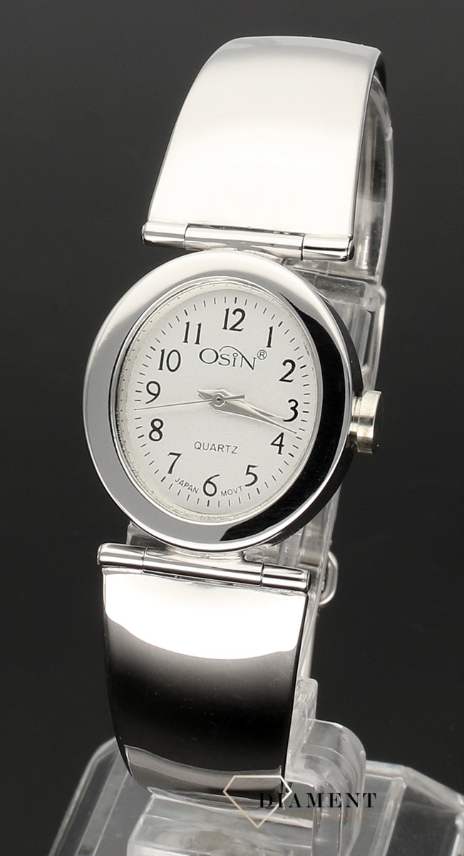Damski zegarek srebrny marki OSIN C0020 (1).jpg