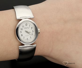 Damski zegarek srebrny marki OSIN C0020 (5).jpg