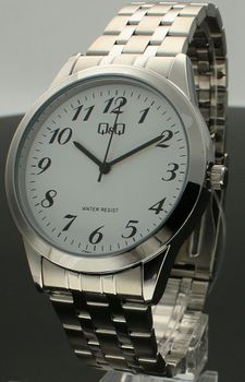 Zegarek męski QQ na bransolecie C00A-001P. Męski zegarek na bransolecie. Zegarek męski na srebrnej bransolecie. Zegarek na bransolecie idealny na prezent dla mężczyzny (4).jpg