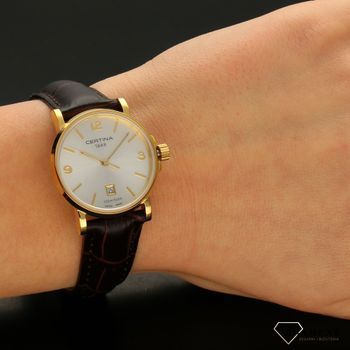 Zegarek damski klasyczny na pasku z szafirowym szkłem Certina  Caimano C017.210.36.037 (5).jpg