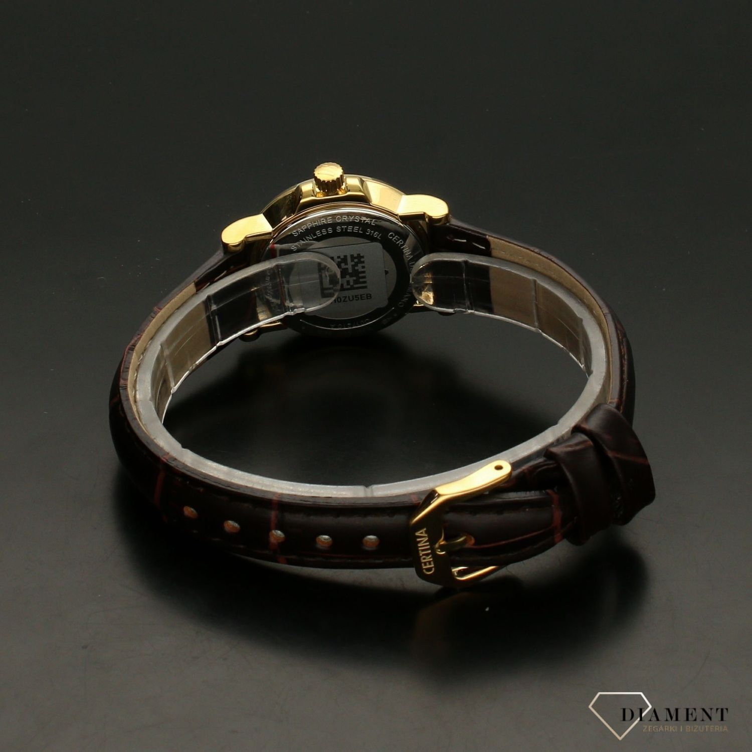 Zegarek damski klasyczny na pasku Certina  Caimano C017.210.36.037.00.jpg
