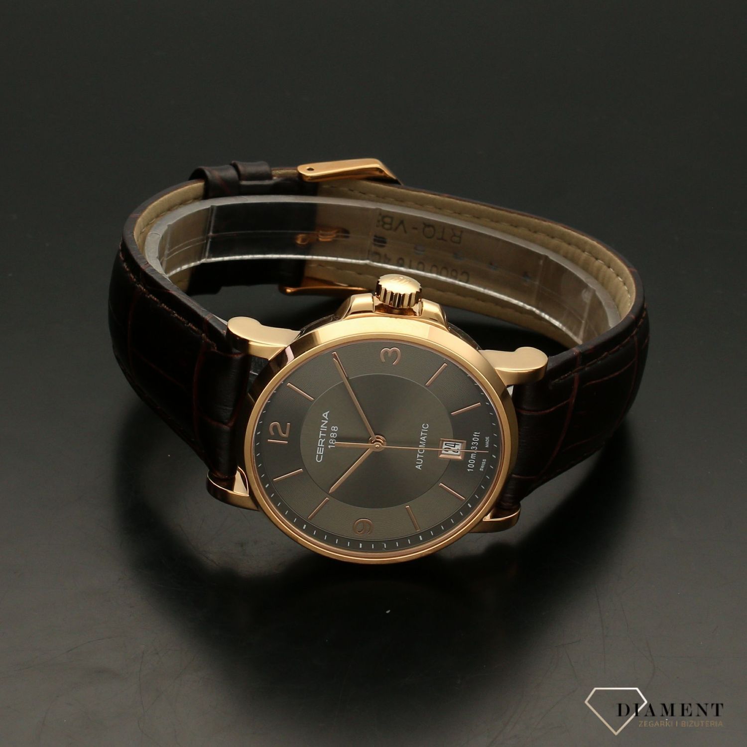 Męski zegarek Certina Ds Caimano Automatic C017.407.36.087 (2).jpg