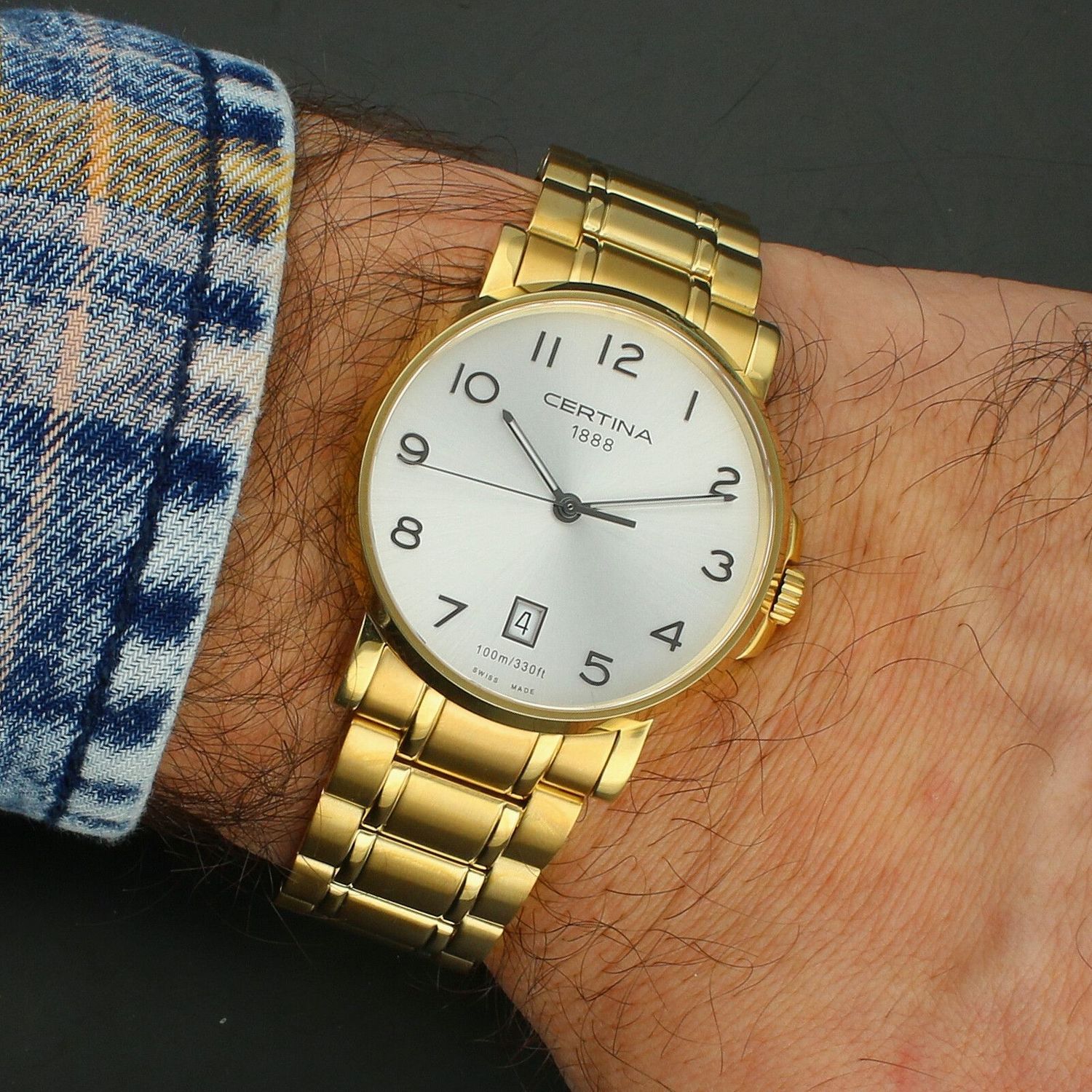 Złoty zegarek męski Certina DS Caimano C017.410.33.032.00.jpg