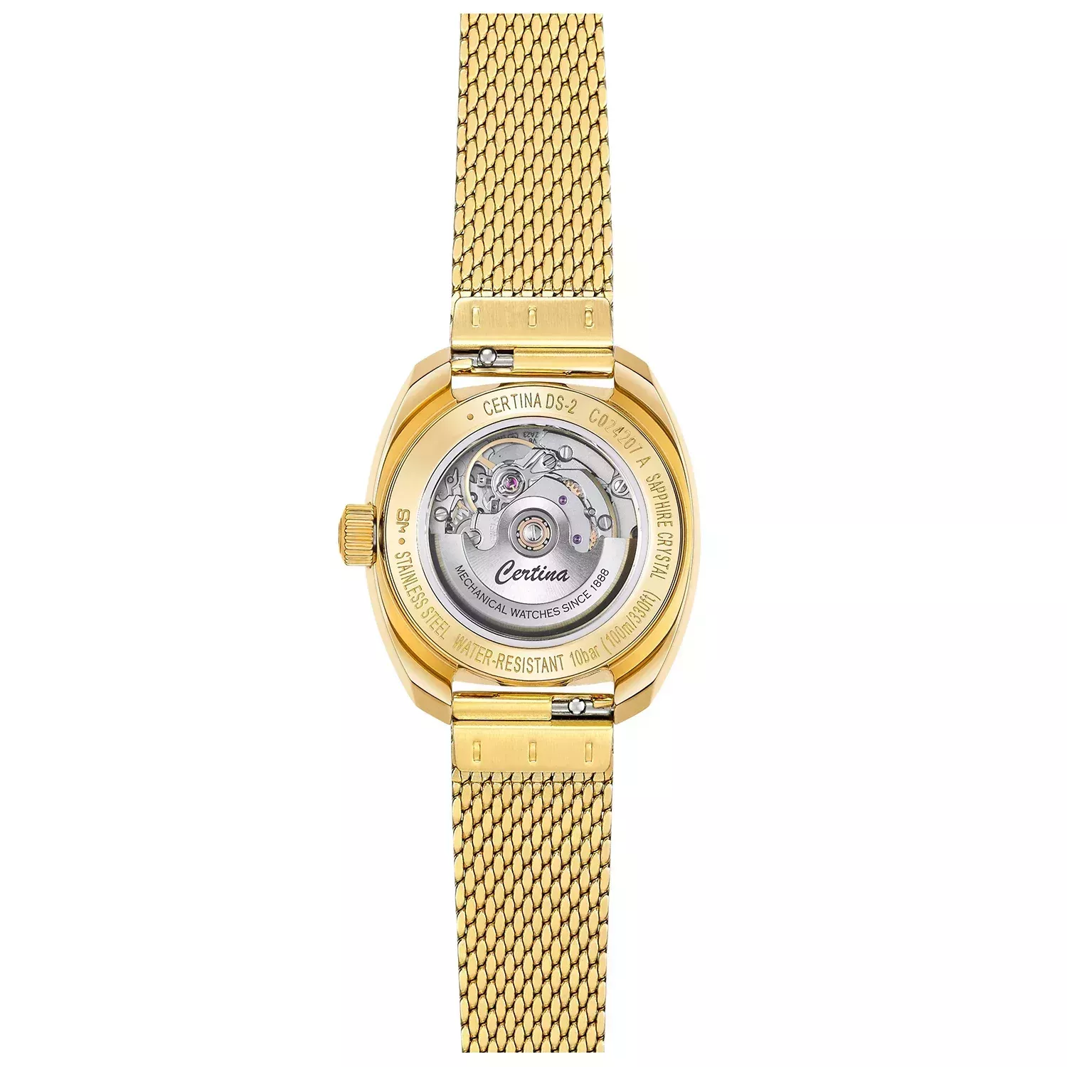 Zegarek damski złoty na bransolecie Certina DS-2 Lady C024.207.33.111 (1).webp