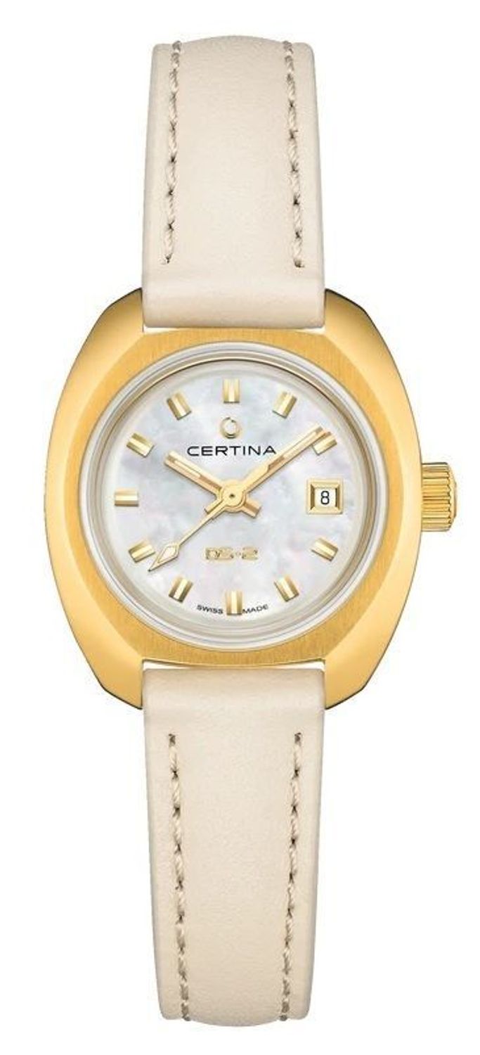 Zegarek damski Certina DS-2 Lady C024.207.36.111.00. Zegarek damski Certina. Damski zegarek z masą perłową. Damski zegarek elegancki na pasku. Zegarek damski szwajcarski. Zegarek damski Certina na pasku idealny na prezent (4).jpg