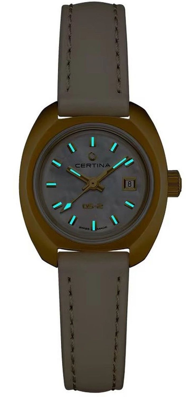 Zegarek damski Certina DS-2 Lady C024.207.36.111.00. Zegarek damski Certina. Damski zegarek z masą perłową. Damski zegarek elegancki na pasku. Zegarek damski szwajcarski. Zegarek damski Certina na pasku idealny na prezent (4).jpg