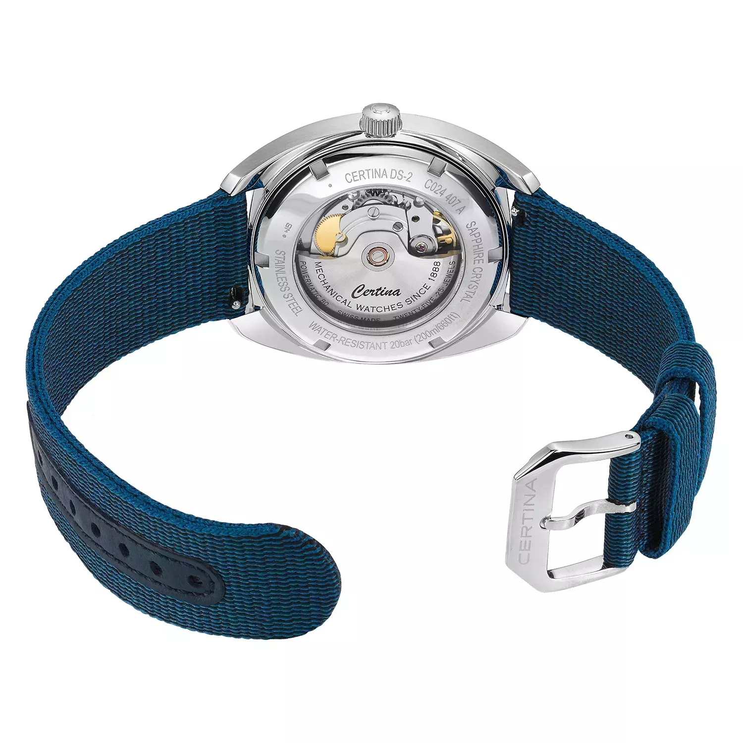 Zegarek męski Certina pasek Certina DS Powermatic 80 C024.407.18.041 (1).webp