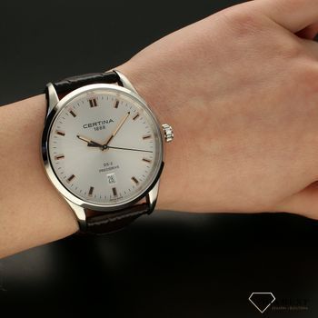 Zegarek męski Certina na pasku skórzanym DS-2 Precidrive C024.410.16.031 (5).jpg