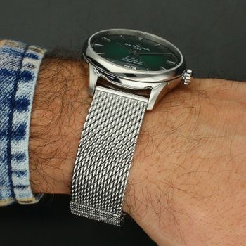 Zegarek męski Certina DS-1 Nivachron™ Big Date C029.426.11.091.60 – automatyczny, zielona tarcza, stalowa bransoleta bransoleta.jpg