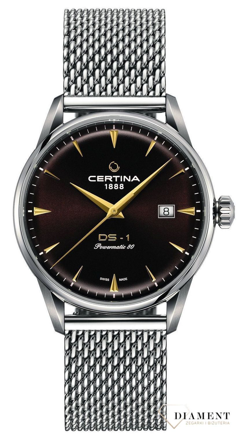 Zegarek męski  na bransolecie Certina DS-1 Powermatic 80 C029.807.11.291 (1).jpg