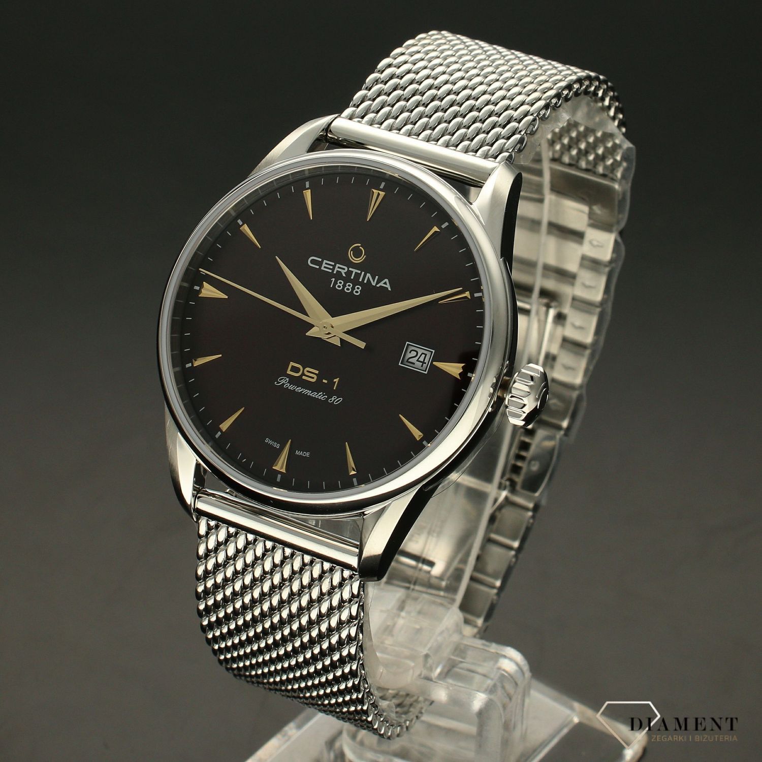 Zegarek męski  na bransolecie Certina DS-1 Powermatic 80 C029.807.11.291 (1).jpg