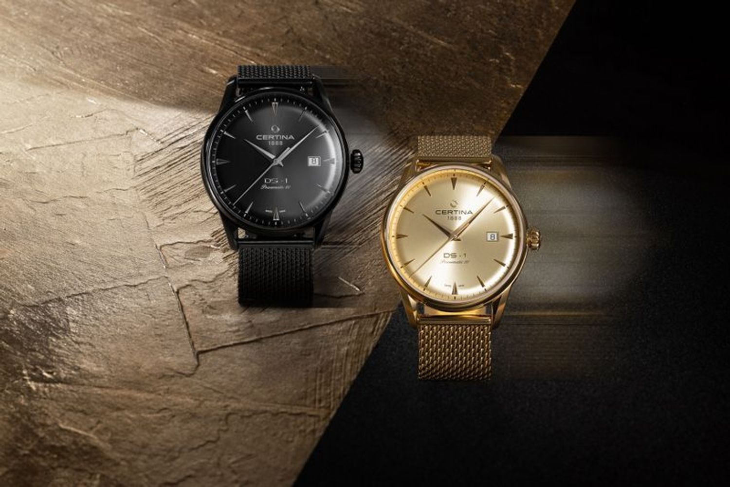 Zegarek męski na złotej bransolecie Certina DS-1 Powermatic 80 C029.807.33.361.00.webp