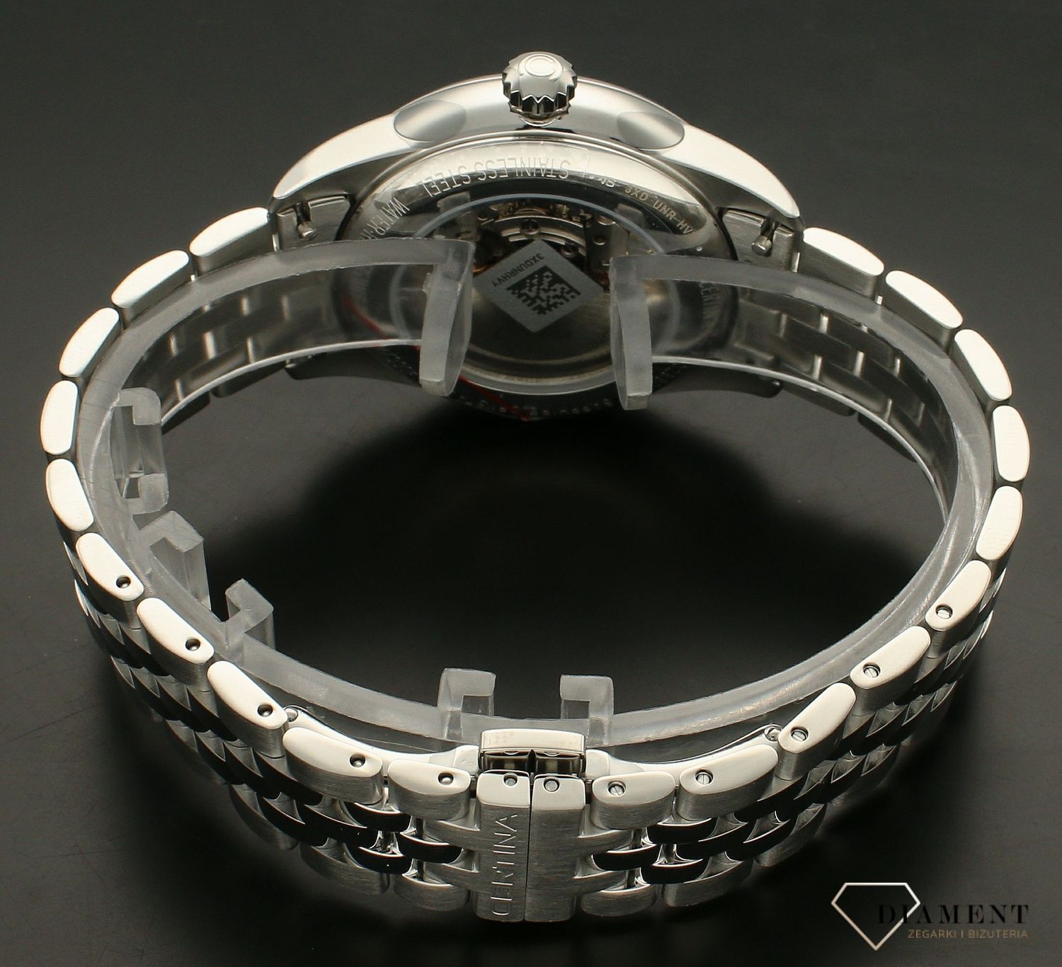 Zegarek damski Certina DS-1 Skeleton C029.907.11.041.00. Zegarek damski Certina. Zegarek Certina z widocznym mechanizmem. Zegarek damski Certina Powermatic 80. Damski zegarek Certina idealny na prezent (3).jpg