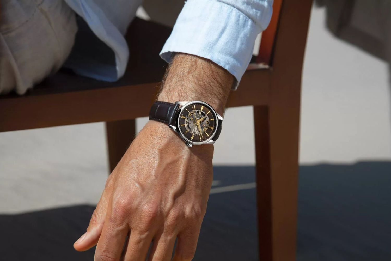 Zegarek męski Certina DS-1 Skeleton C029.907.16.081.00. Zegarek męski Certina. Zegarek męski z otwartym mechanizmem. Zegarek męski Certina automatyczny. Zegarek z systemem Double Security. Zegarek męski Certina idealny na prezent (4).jpg