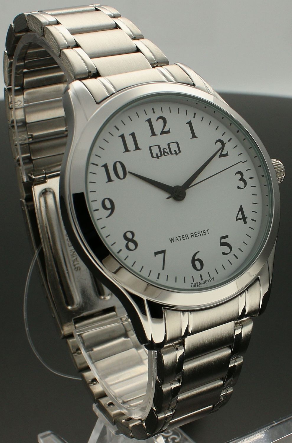 Zegarek męski QQ na bransolecie C02A-001P.jpg