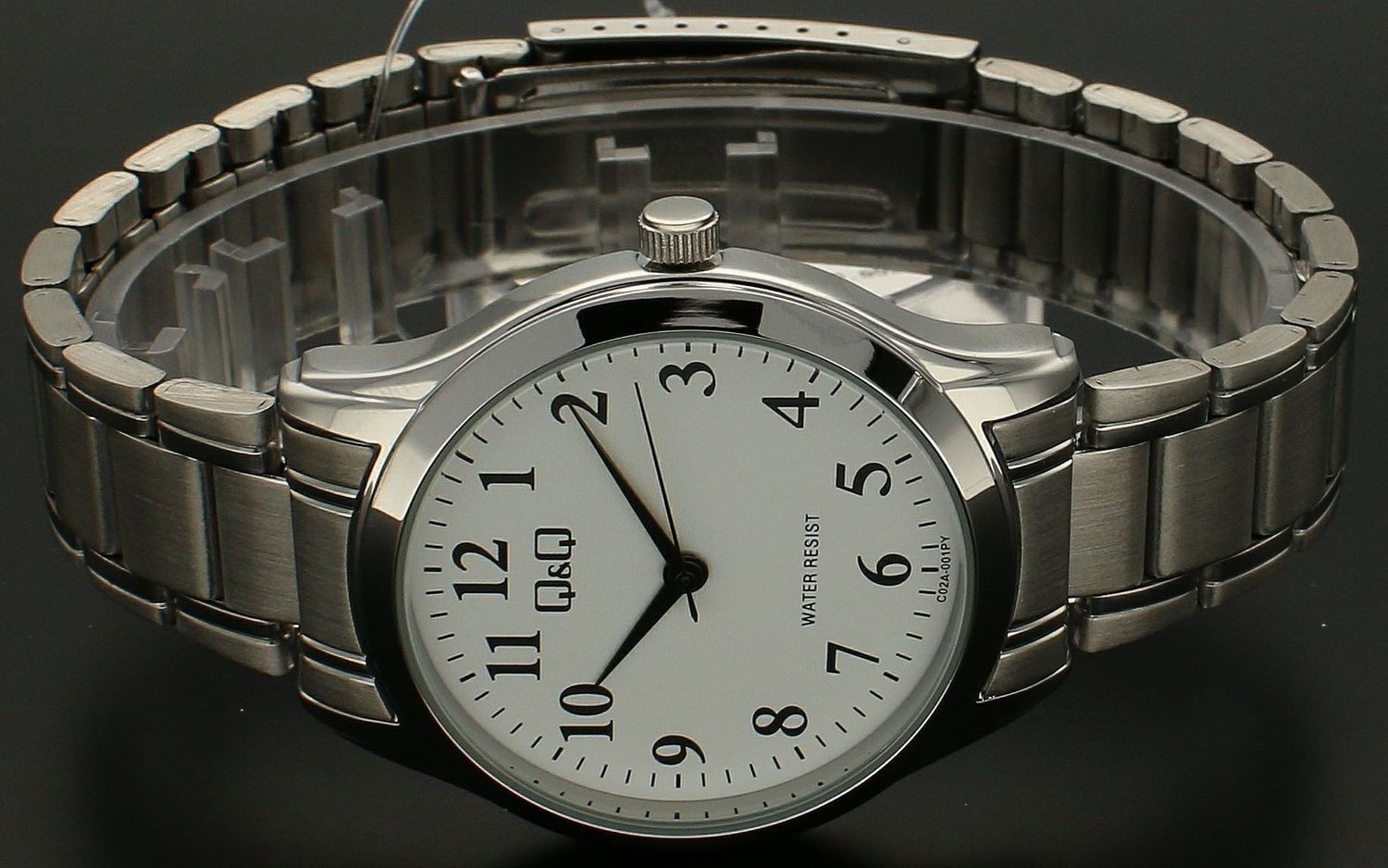 Zegarek męski QQ na bransolecie C02A-001P.jpg