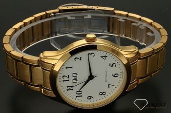 Zegarek męski QQ na złotej bransolecie C02A-002P (3).jpg