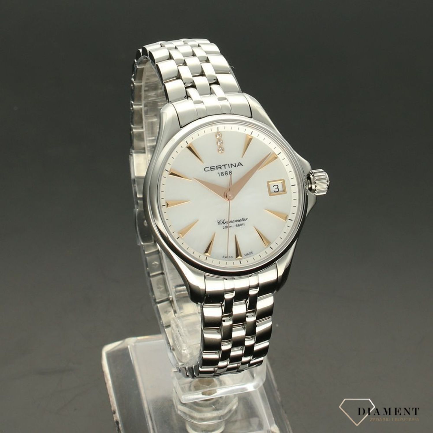 Zegarek damski Certina DS Action Lady Diamonds Chronometer C032.051.11.116.00.jpg