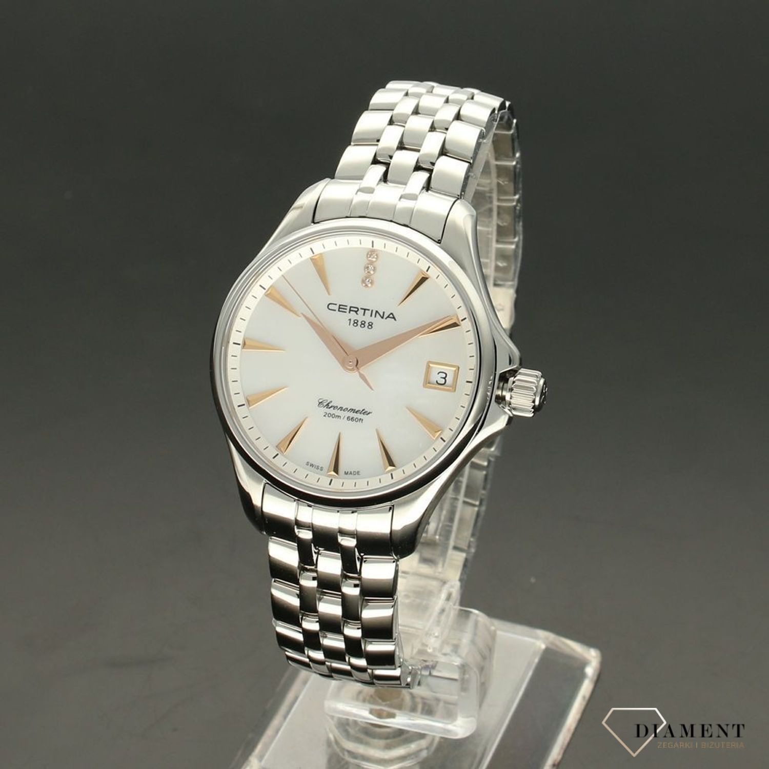 Zegarek damski Certina DS Action Lady Diamonds Chronometer C032.051.11.116.00.jpg