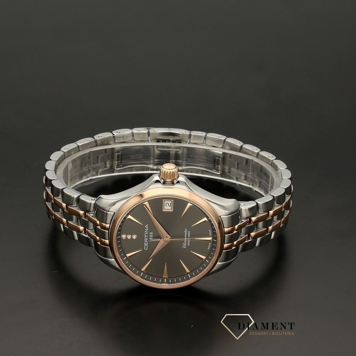 Zegarek damski Certina DS Action Lady Diamonds Chronometer C032.051.22.086.00.jpg