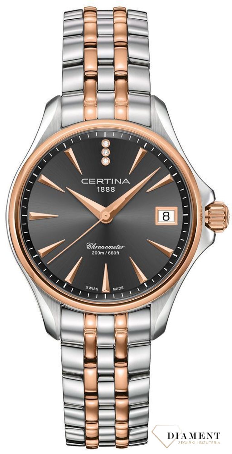 Zegarek damski Certina DS Action Lady Diamonds Chronometer C032.051.22.086.00.jpg