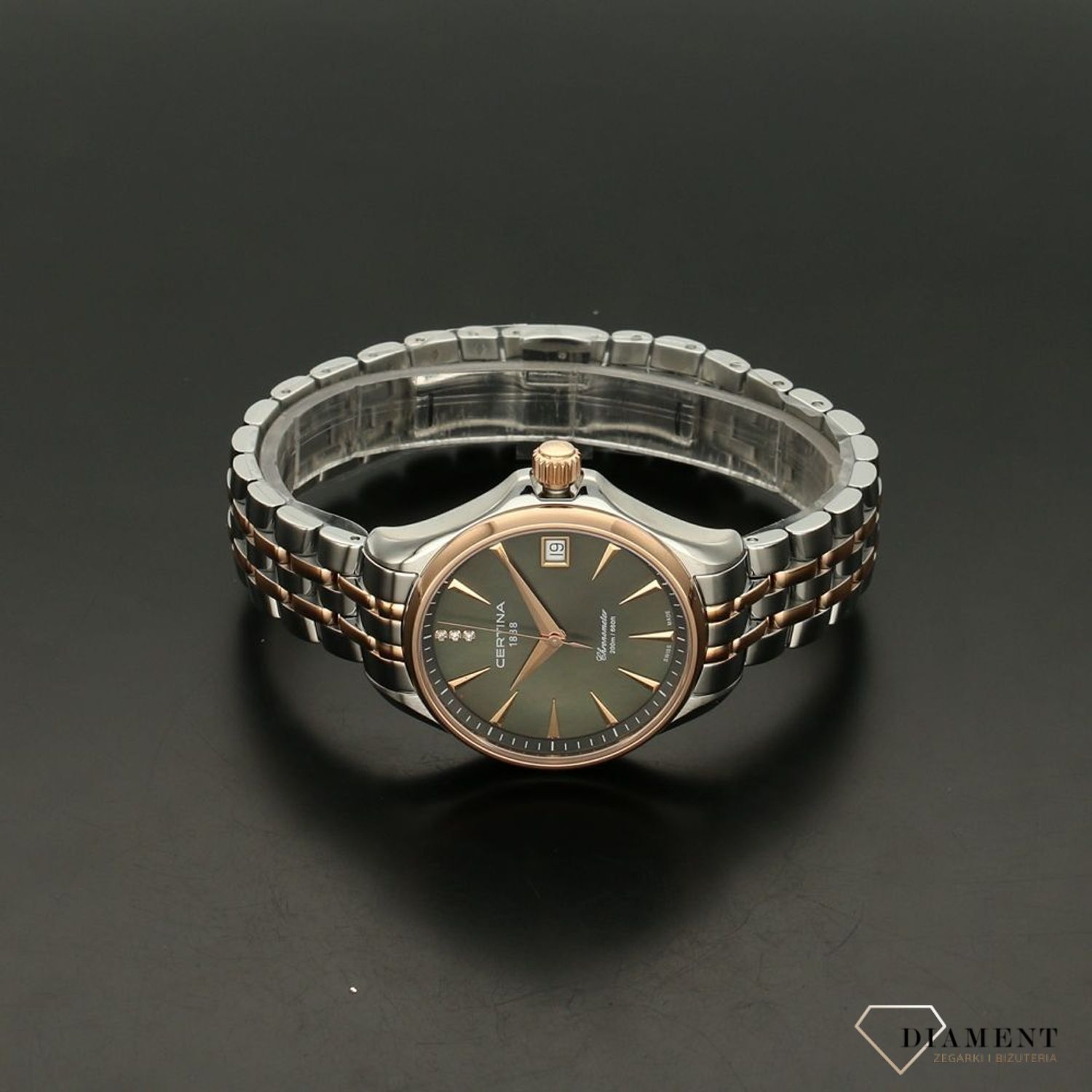 Zegarek damski Certina DS Action Lady Diamonds Chronometer C032.051.22.126.00.jpg