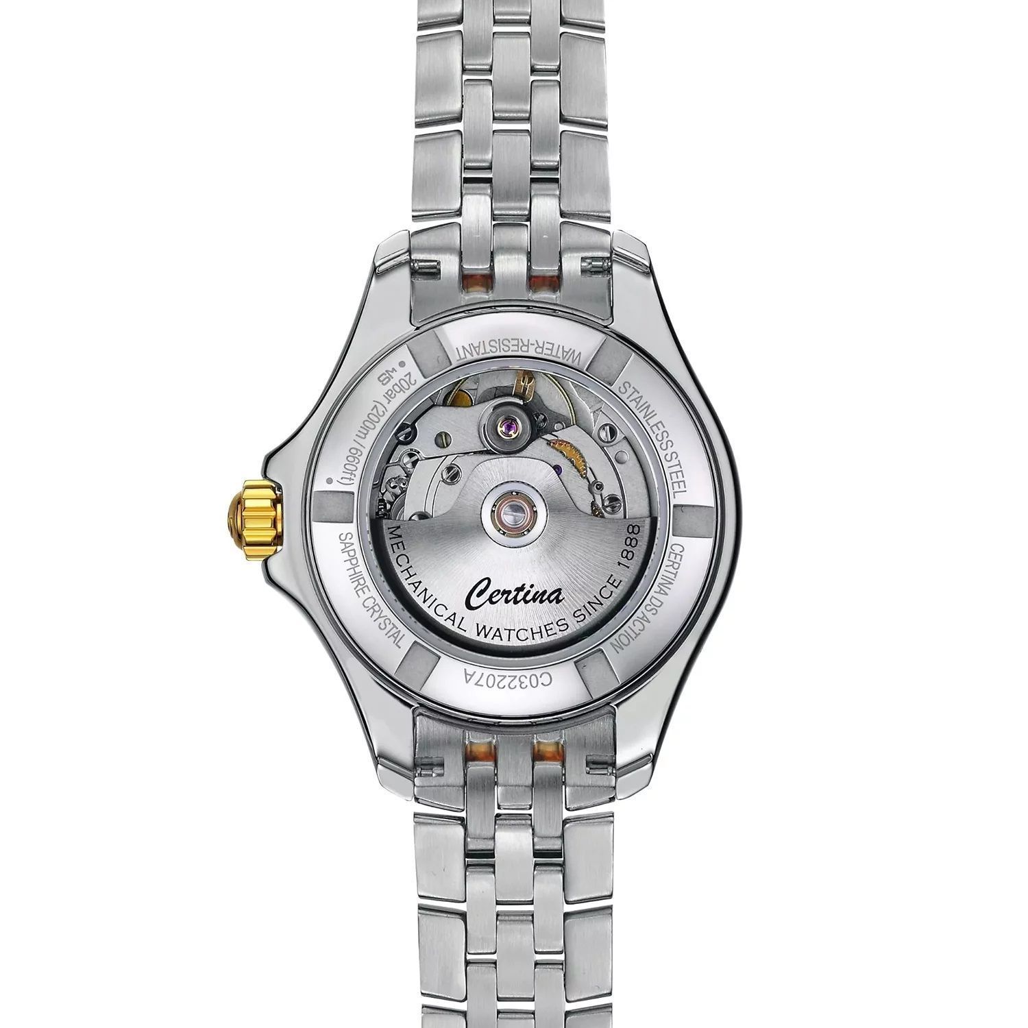 Zegarek damski na bransolecie Certina DS Action Lady Diamonds Powermatic 80 C032.207.22.126 (2).jpg