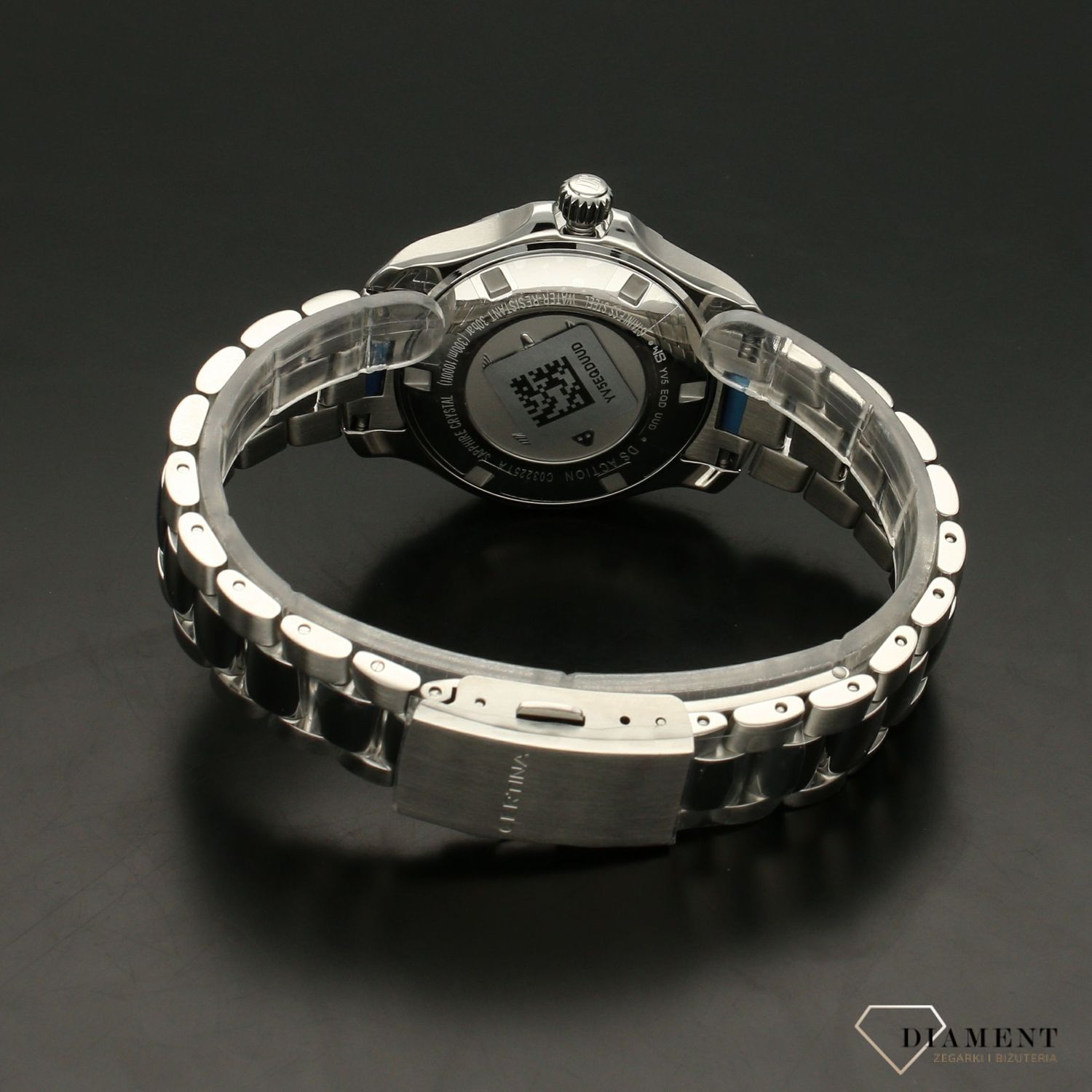 Zegarek damski na bransolecie 'Fale oceanu' Certina Ds Action C032.251.11.041.09 (2).webp