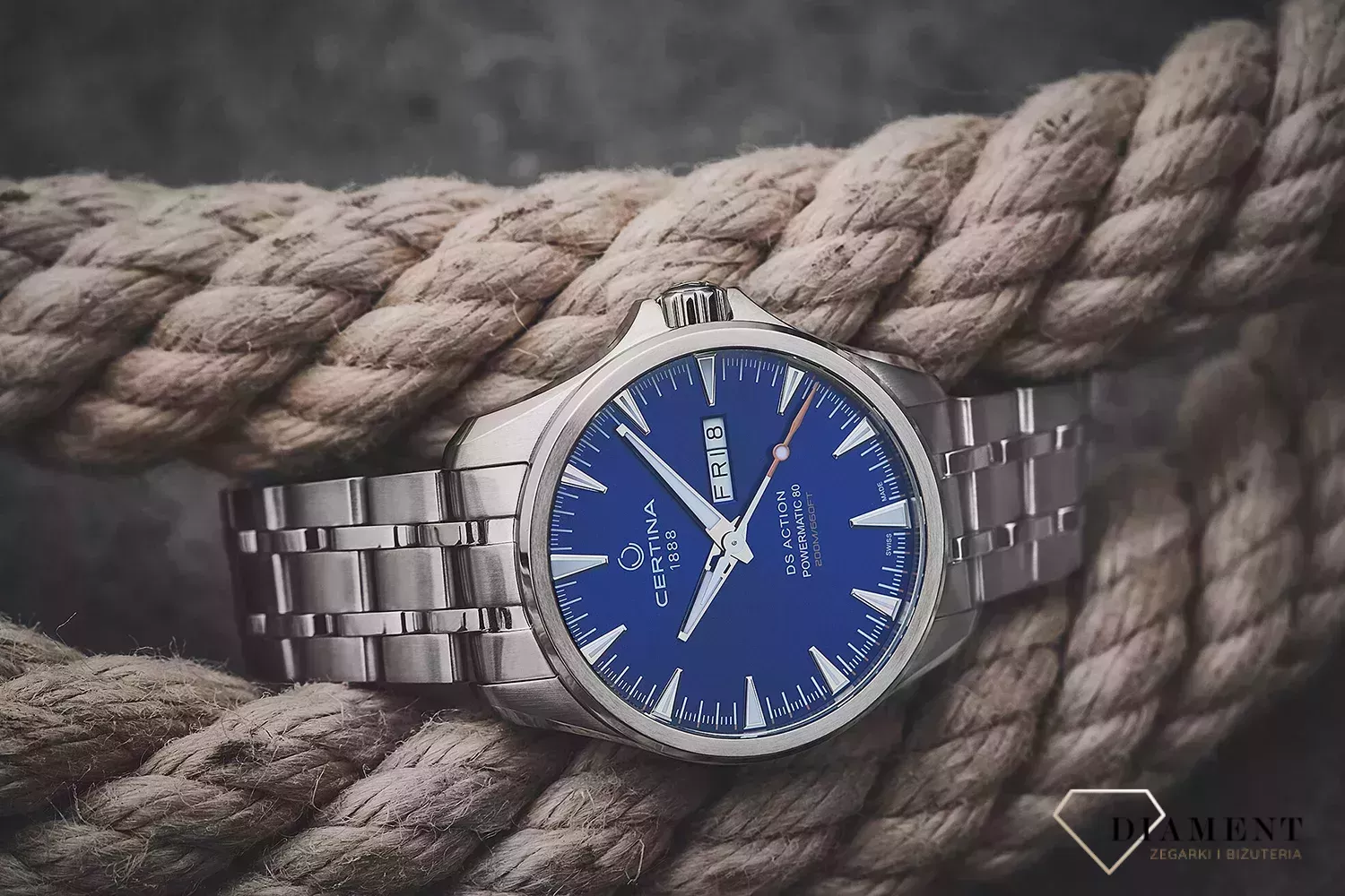 Zegarek męski Certina DS Action Powermatic 80 C032.430.11.041.00 (C0324301104100) (5).webp