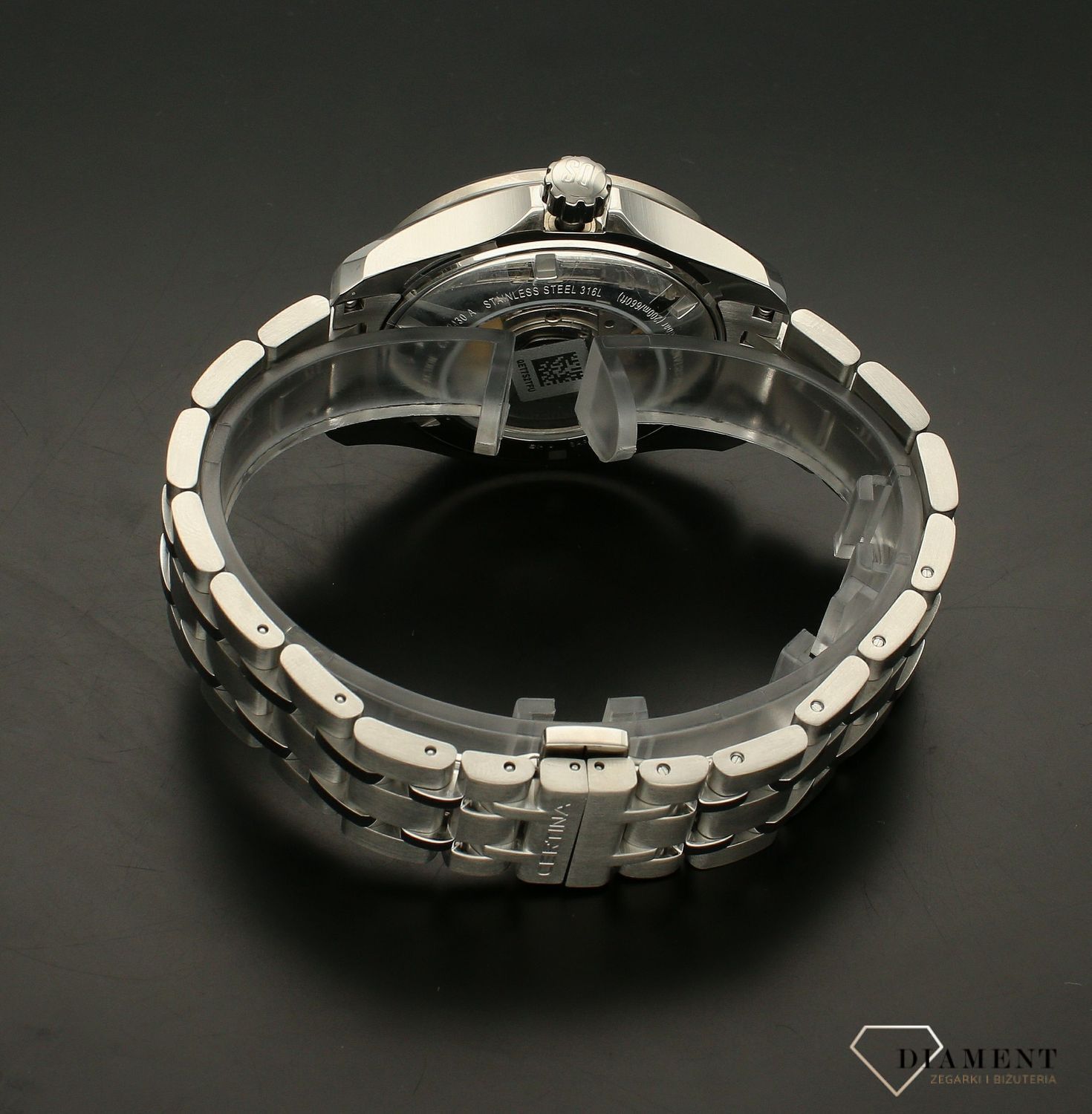 Zegarek męski Certina DS Action Day-Date C032.430.11.081.01 wyposażony jest w mechanizm automatyczny POWERMATIC 80, który gromadzi energię dzięki wahnikowi. Zegarek męski sportowy. Zegarek do nurkowania. Zegarek idealny na prezent..jpg