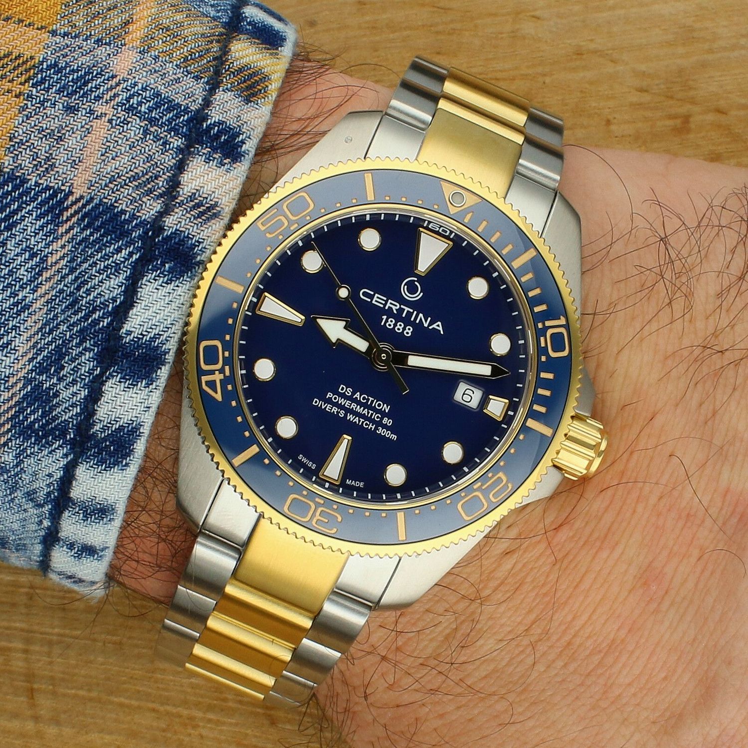 Zegarek ⌚ damski mechaniczny Certina DS Diver Powermatic 80 C032.607.22.041.00  (1).webp