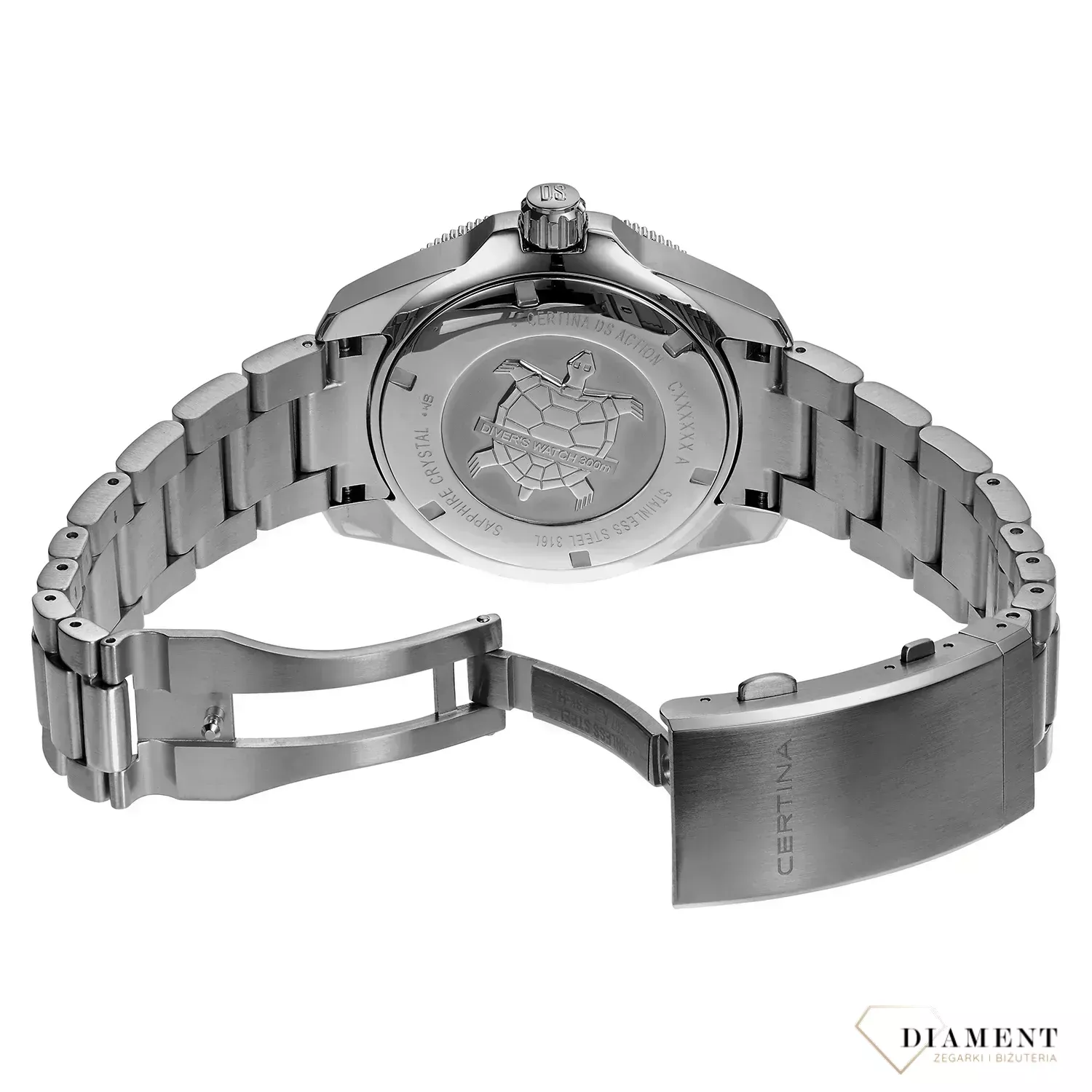 Zegarek męski Certina 'Tytan na bransolecie' DS Action Diver Powermatic 80 C032.607.44.051.00  (5).webp
